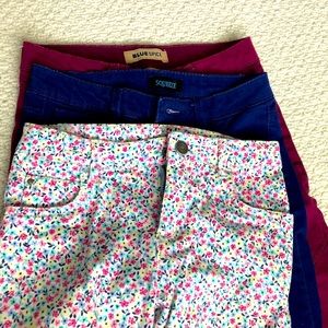 3 piece-Lot-size 8 girl pants